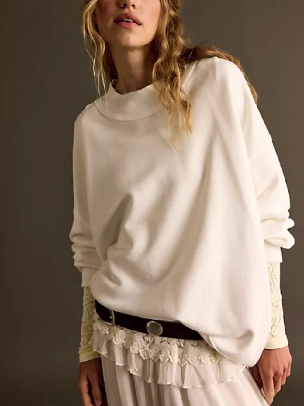 ( FP-44) Free People We The Free Palm Springs Pullover